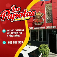 Las Papotas Roast outside