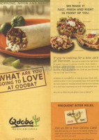 Qdoba Mexican Eats food