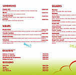 Sandwich Co menu