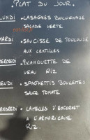 Café De La Liberté menu