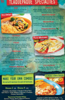 Tlaquepaque Mexican Grill menu