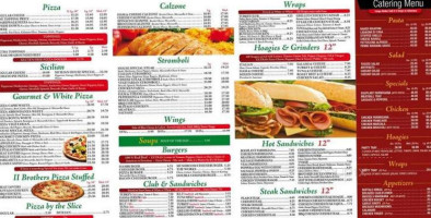 Brothers Pizzeria menu