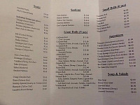 Matsuya Japanese House menu