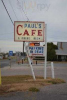 Paul's Cafe Dining Room outside