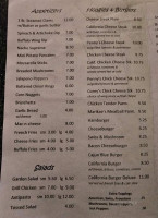 Newtown Cafe menu