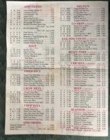 Handy Kitchen menu