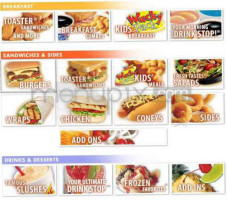 Sonic Drive-in menu