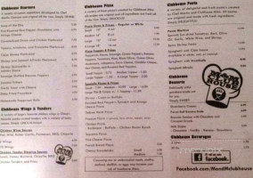 M&m Clubhouse menu