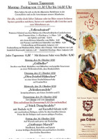 Hotel & Restaurant Gasthof zum Ochsen menu