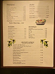 La Casa Italiana menu