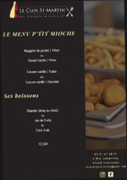 Le Clos Saint-martin food