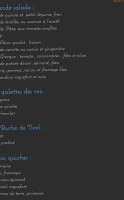 Un Monde Gourmand menu