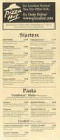 Pizza Napoli menu