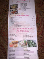 Hana Sushi Hibachi menu