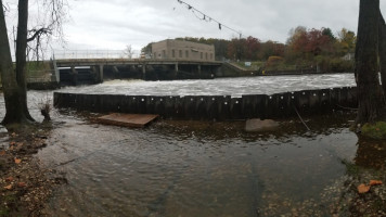 Allegan Dam River Boat Ramp outside