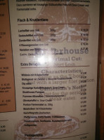 Kathi`s Steakhaus menu