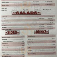 Old Time Pizza menu