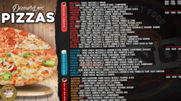 King Pizza menu