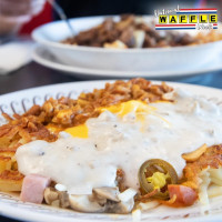 The Waffle House food