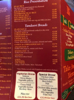 Indigarden Indian Takeaway menu