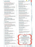 Four Winds menu