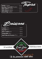 La Pizzeria Dell’etna menu