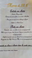 Le Pas de Chat Cafe Restaurant menu