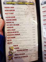 Sanford's Grub Pub menu