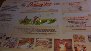 Dschingiskhan food