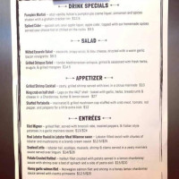 Reservoir Tavern menu