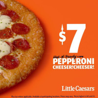 little caesars pizza inside