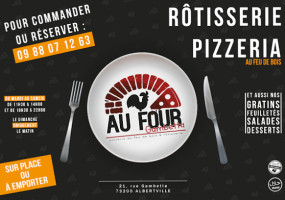 Au Four Gambetta menu