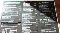 Messy Kitchen menu