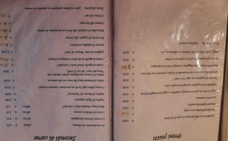 Taverna Degli Archi menu