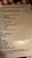 Trattoria Antico Sole menu