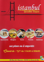 Istanbul Grill menu