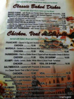 Rocco's Pizza menu