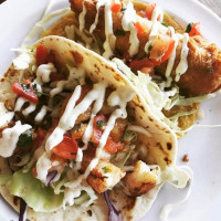 The Galley Fish Tacos food