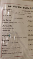 Pizzeria Del Borgo Antico menu