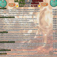 La Plud’ Pizza menu