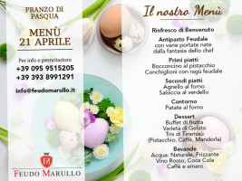 Feudo Marullo food