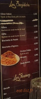 Porte D’istanbul menu