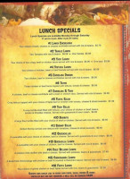 Pepino's menu