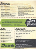 Mason Jar Grill Pub menu