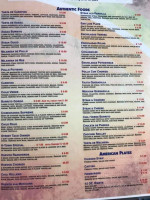 La Fiesta Mexican Grill menu