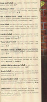 Mc Alister's Deli menu