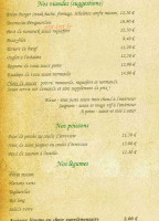 Auberge Du Bréon menu