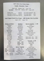 5 Points Drive Inn menu