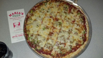 Marias Pizza food