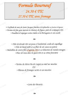 Le Relais 53 menu